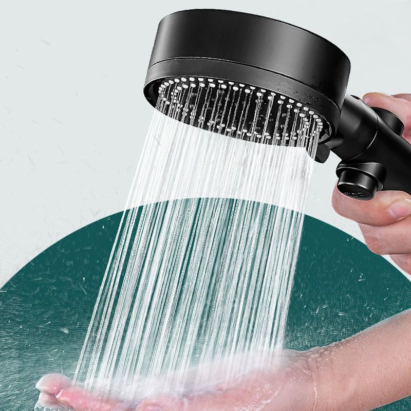 Sikunuo | 5 setting patterns shower head plastic round handheld shower head