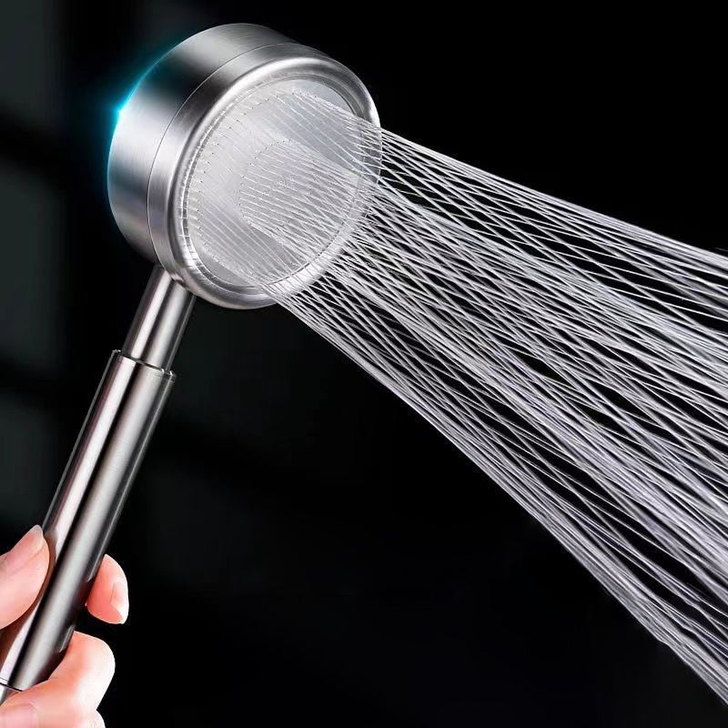 Sikunuo | Classic Round Shower Head Metal Standard Handheld Shower Head