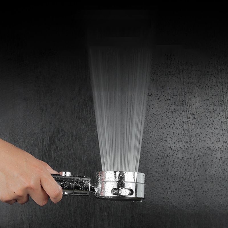 Sikunuo | Modern Handheld Showerhead 3 Spray Round Metal Shower Heads