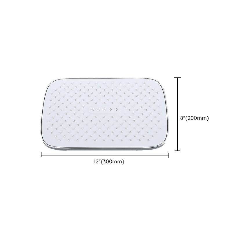 Sikunuo | Modern Bathroom Standard Showerhead Rainfall Square Ceiling Mounted Showerhead