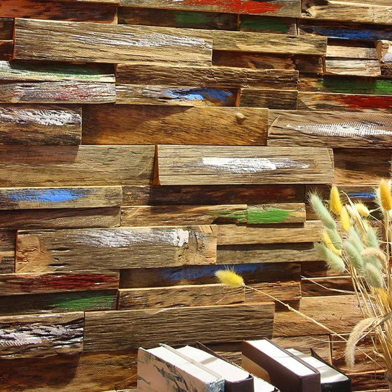Sikunuo | Wall cladding wood shiplap mosaic modern interior wall cladding