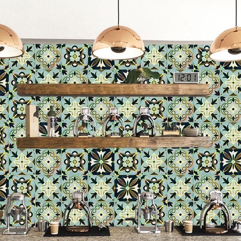 Sikunuo | Plastic Peel and Stick Tiles Contemporary Peel and Stick Tiles