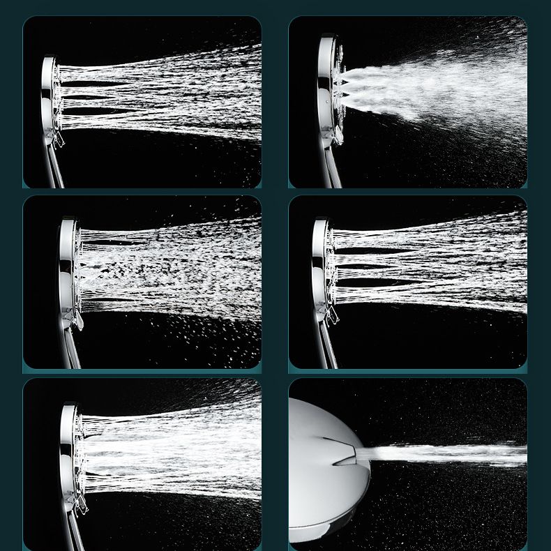 Sikunuo | Contemporary Shower Head Plastic Shower Head with Adjustable Water Flow