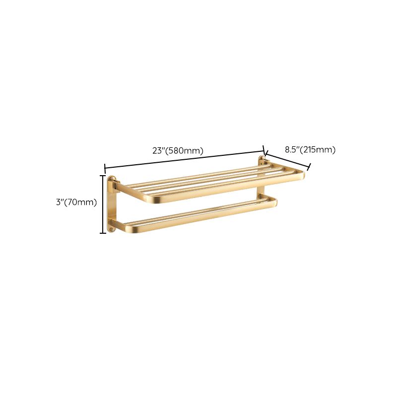 Sikunuo | Modern Bathroom Hardware Paper Holder Bathroom Shelf Gold Bathroom Accessories Set