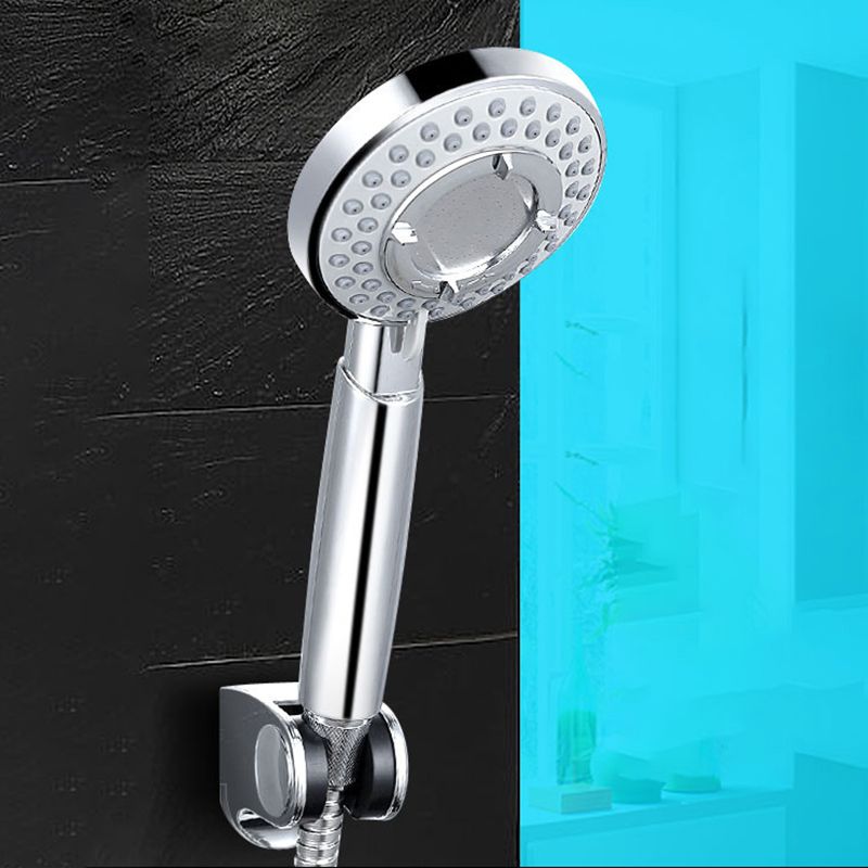 Sikunuo | Silver Hand Shower 3 Jets Stainless Steel Wall-Mounted Shower Head