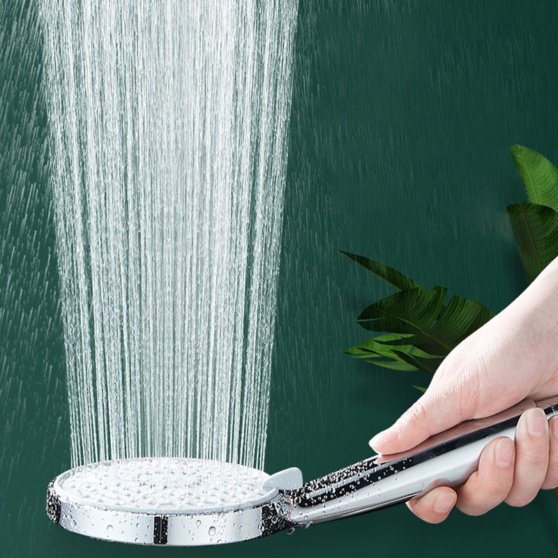 Sikunuo | Round Handheld Shower Head with Self-Cleaning Wall-Mounted Shower Head