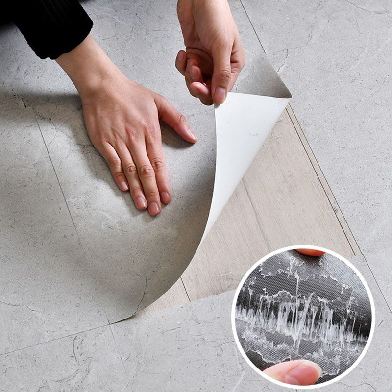 Sikunuo | Modern Peel and Stick Tiles Square Vinyl Peel & Stick Field Tile
