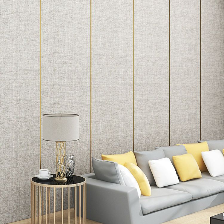 Sikunuo | Modern Wall Covering Panel Linen Wall Indoor Upholstered Panel