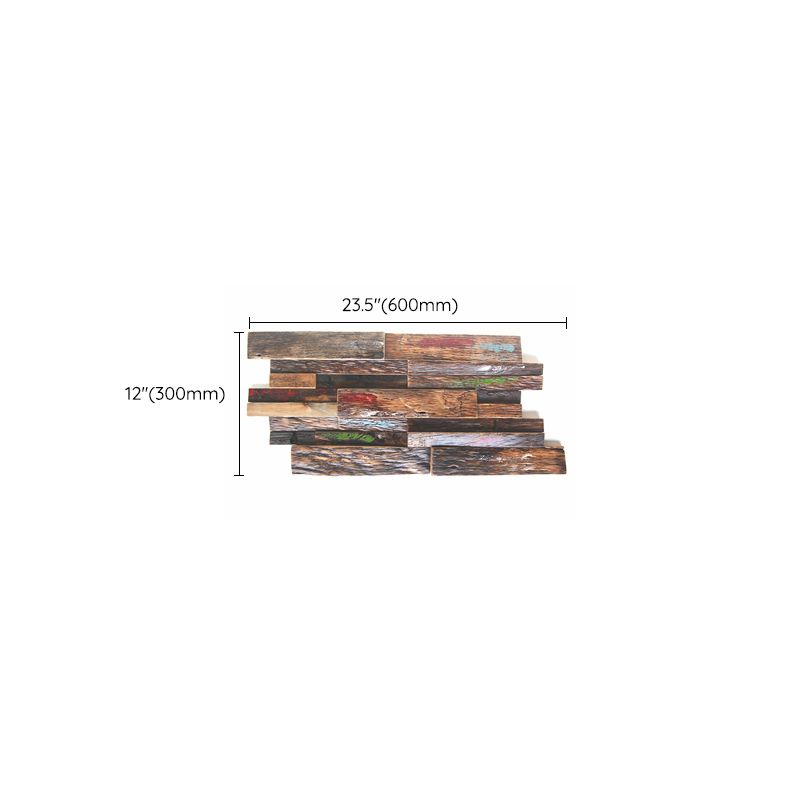 Sikunuo | Wall cladding wood shiplap mosaic modern interior wall cladding