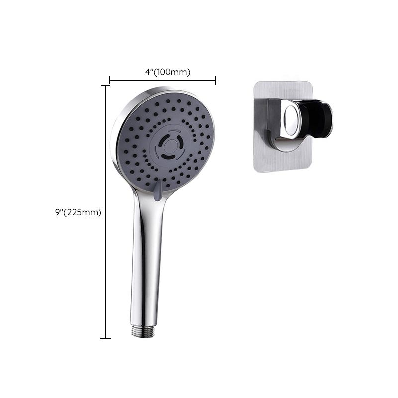 Sikunuo | Round Shower Head Plastic Shower Head with Adjustable Spray Pattern