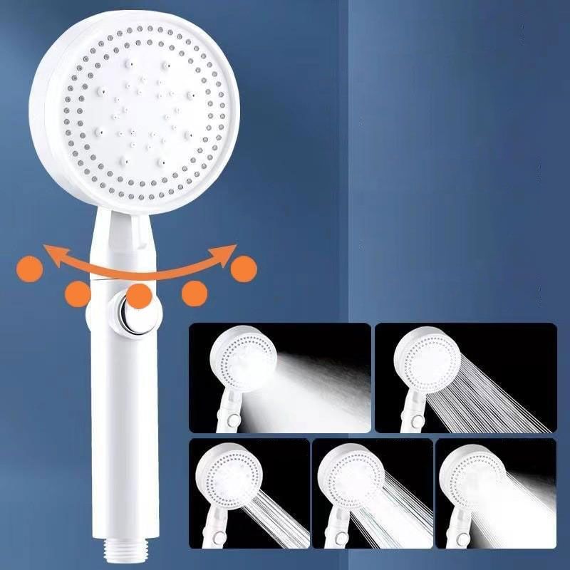 Sikunuo | Contemporary Showerhead Combination Hand Shower Plastic Wall Mount Shower Combination