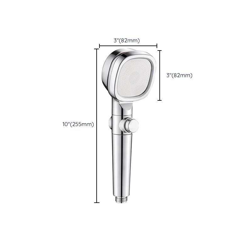 Sikunuo | Shower Head Bathroom Square Controllable Brass Handheld Shower Head