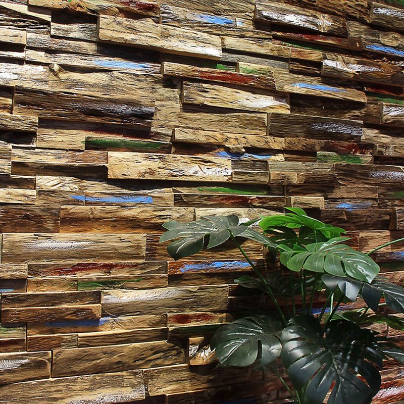 Sikunuo | Wall cladding wood shiplap mosaic modern interior wall cladding