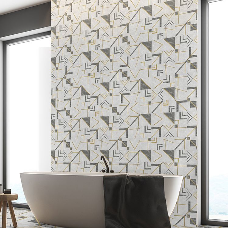 Sikunuo | Contemporary Mosaic Tile Peel and Stick Tile Kitchen Backsplash Peel and Stick Wall Tile