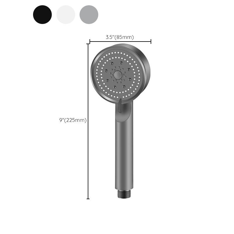 Sikunuo | Contemporary shower head combination hand shower plastic wall-mounted round shower combination