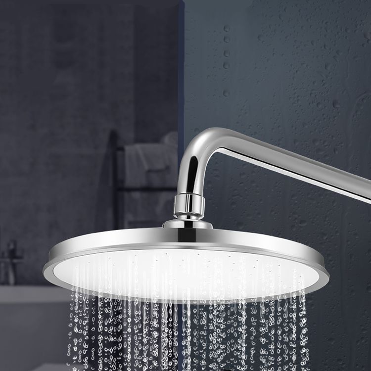 Sikunuo | Round Showerhead Combo Modern Fixed Showerhead for Bathroom