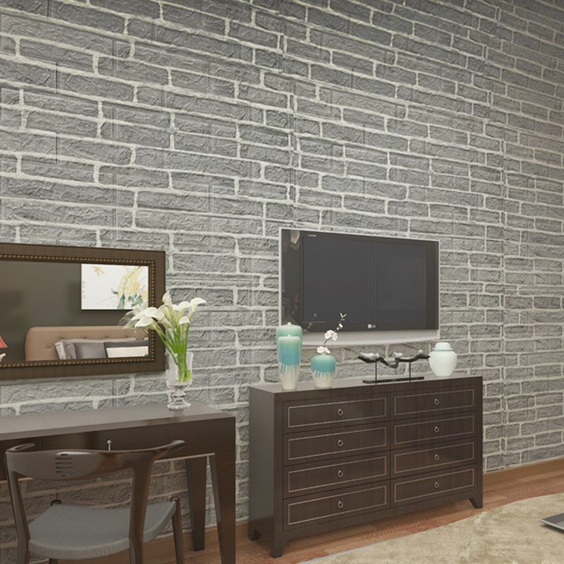 Sikunuo | 3D embossing interior wall panel self-adhesive square wall panel