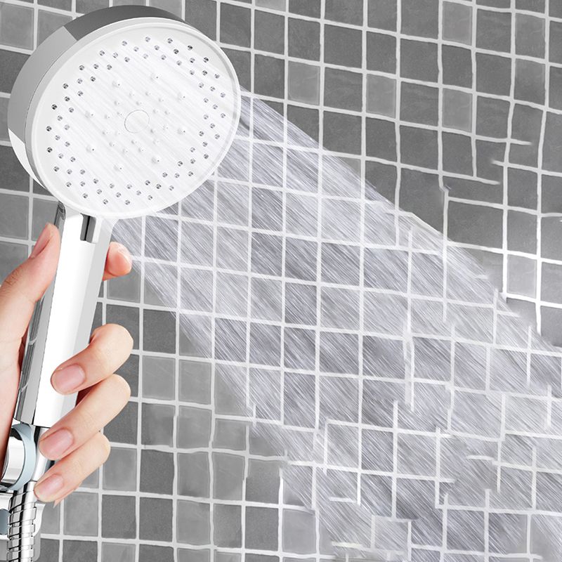 Sikunuo | Plastic Handheld Shower Head Round Handheld Shower Head with Adjustable Spray Pattern