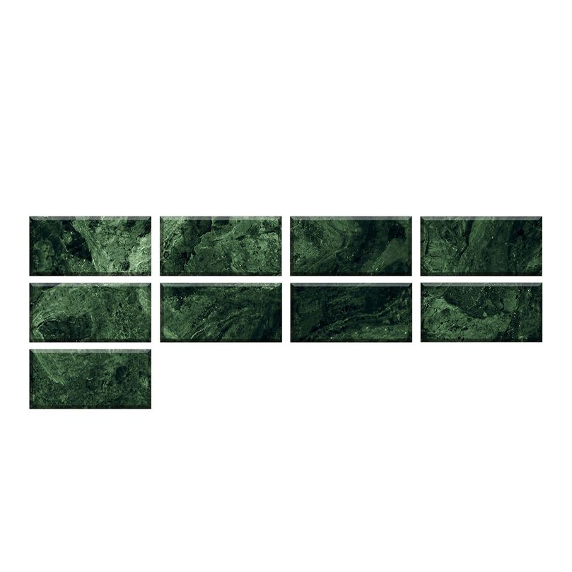 Sikunuo | Mosaic tiles peel and attach tiles PVC backsplash peel and attach wall tiles in green