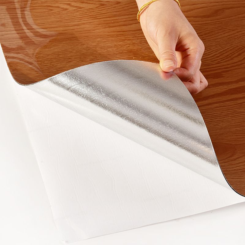 Sikunuo | PVC Wall Paneling Rectangle Waterproof Wood Look Wall Covering for the Living Room
