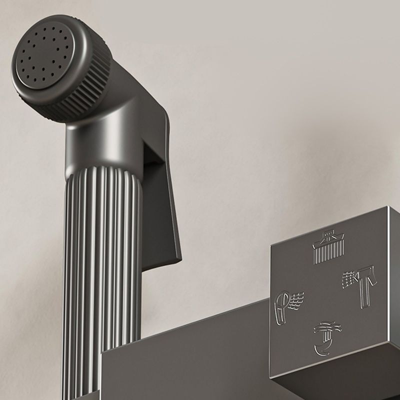 Sikunuo | Modern shower accessories push-button shower head wall-mounted shower combination