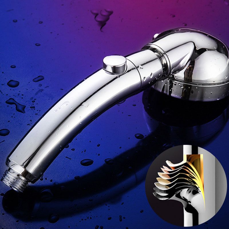 Sikunuo | Contemporary Shower Combination Hand Shower Plastic Wall Mount Round Shower Head Combination