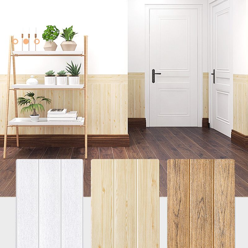 Sikunuo | Waterproof Wall Paneling Peel and Stick Wood Look Design Wall Paneling
