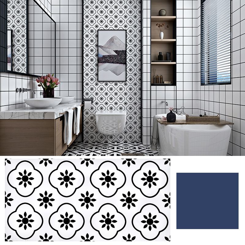 Sikunuo | Modern Bathroom Peel and Stick Wall Tile Single Tile Peel and Stick Wall Tile