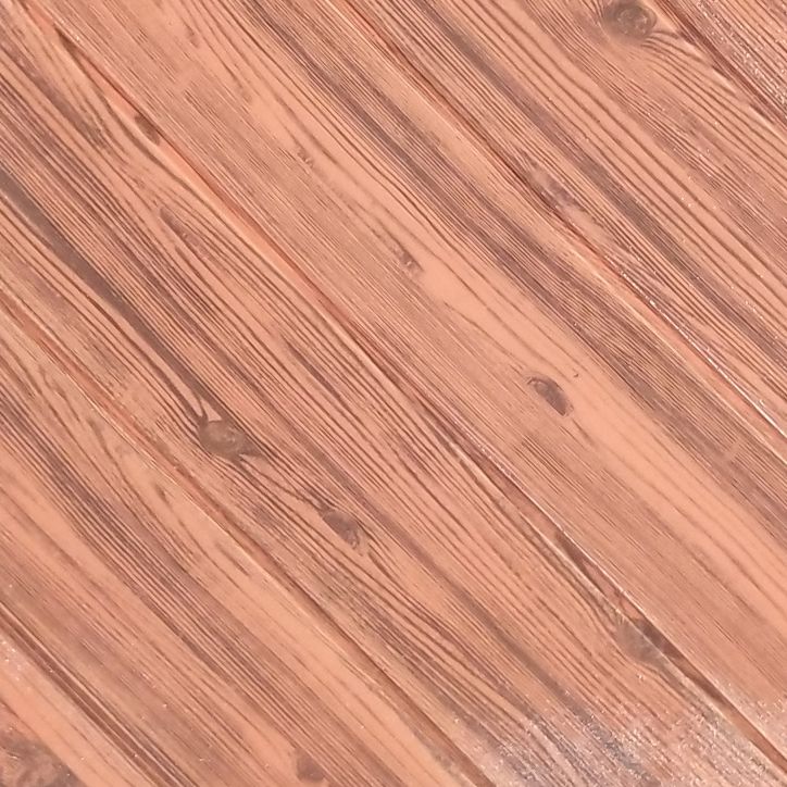 Sikunuo | Modern Tin Wall Paneling Smooth Wall Ceiling Wood Plank Set of 6