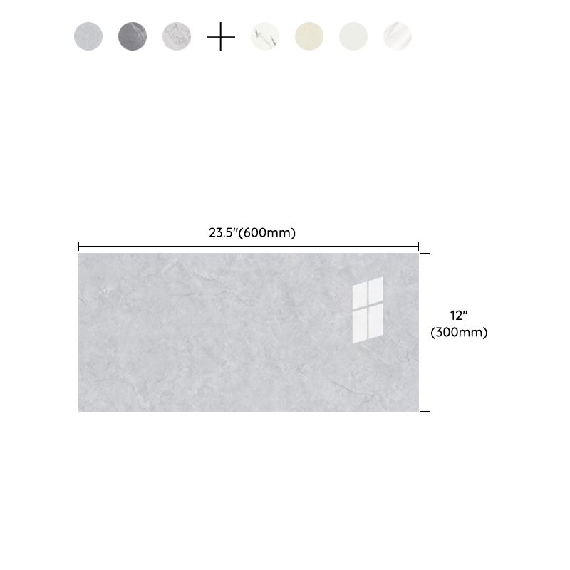 Sikunuo | 12" X 23" PVC rectangular Peel and Stick wall tile kitchen and bath backsplash