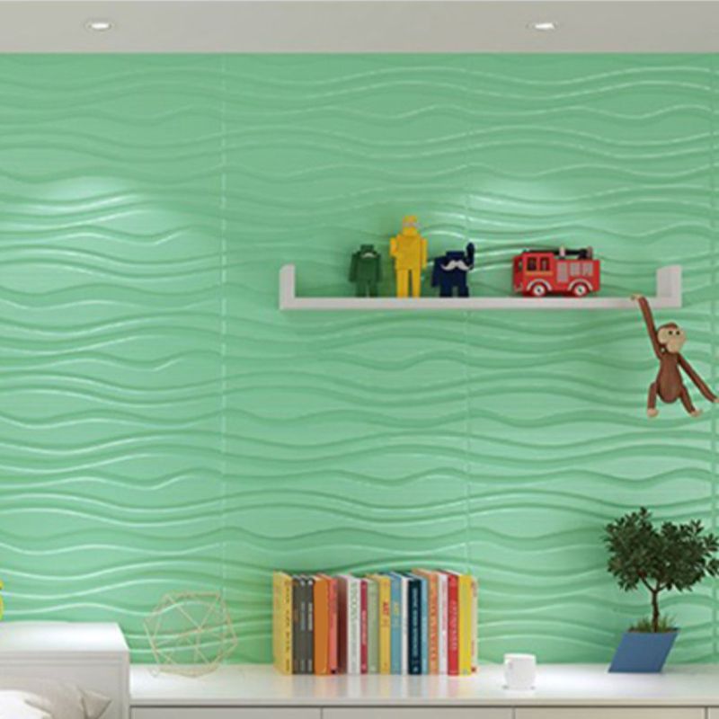 Sikunuo | Back Wall Panels 3D Embossing Peel and Stick Wall Covering for the Living Room