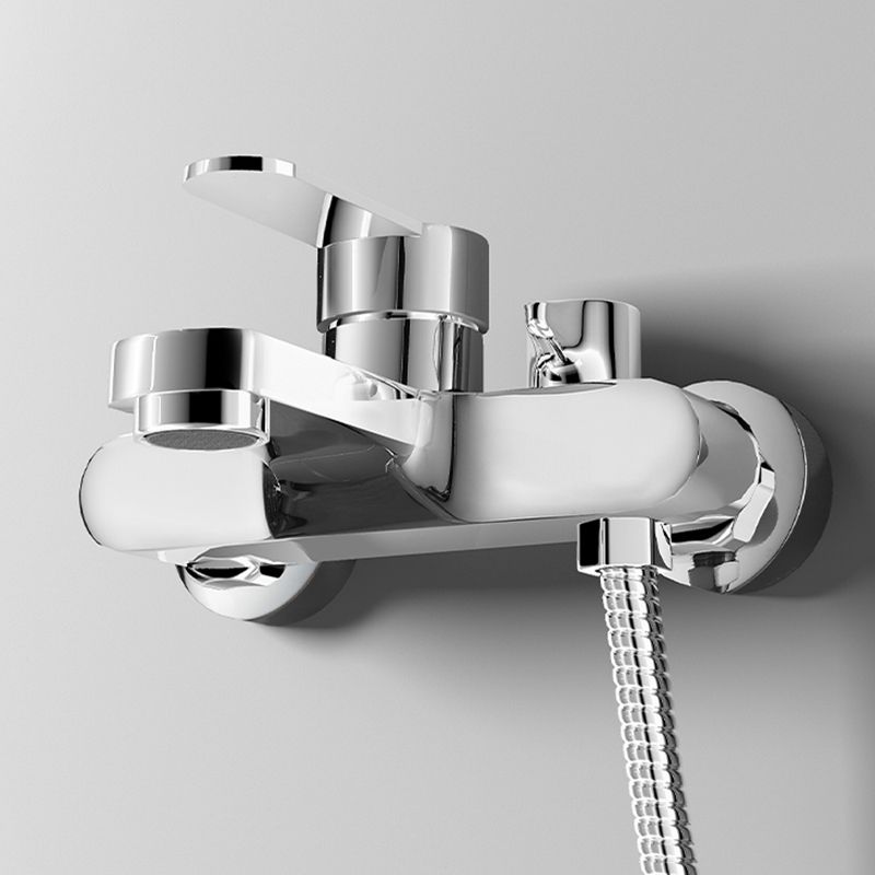 Sikunuo | Popular Wall-Mounted Bathtub Faucet Fixed Lever Handle Bathtub Filler Trim