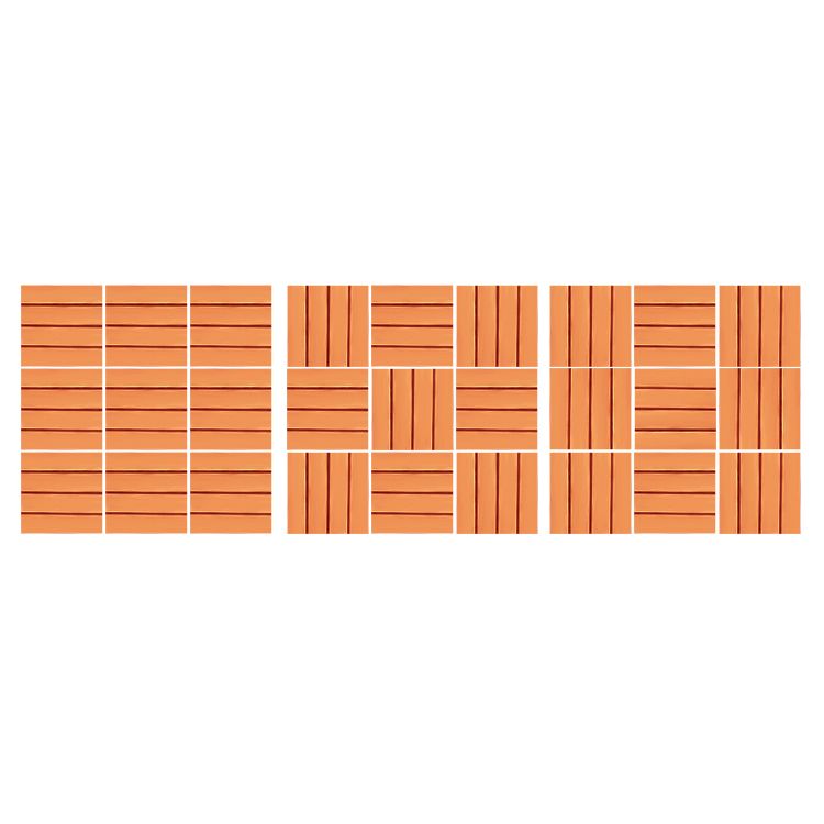 Sikunuo | Composite deck tile Solid Color Waterproof Patio Floor Tile
