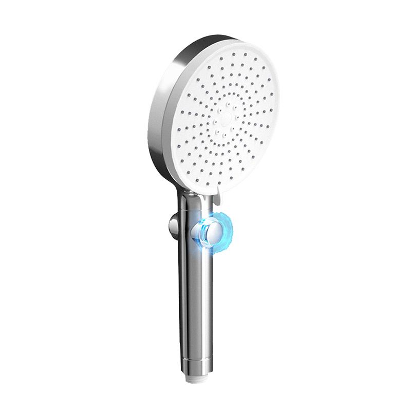 Sikunuo | Modern Shower Head Handheld Plastic Round Self-Cleaning Shower Head