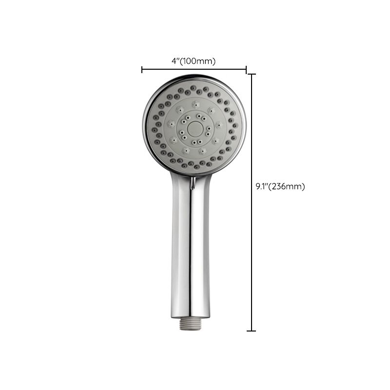 Sikunuo | Single Double Showerhead Square High Arc Showerhead Combo in Chrome