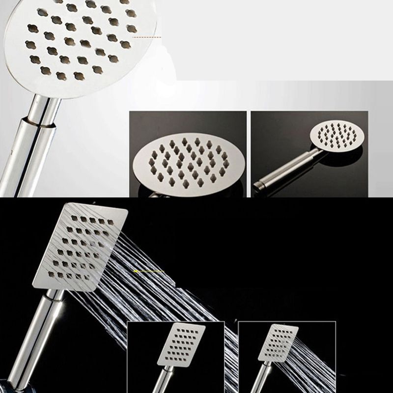Sikunuo | Large Shower Head 304 Stainless Steel Standard Spray Pattern Fixed Shower Head