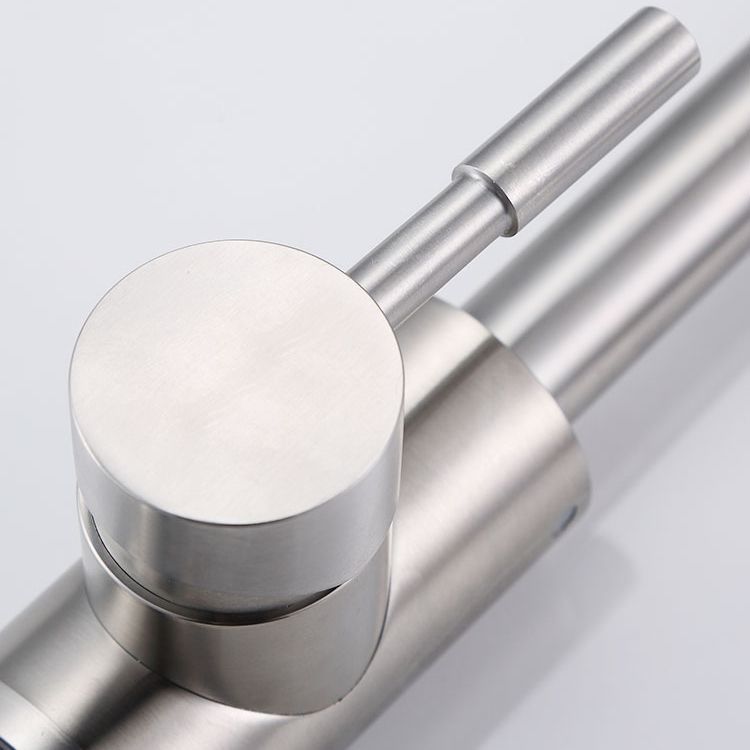 Sikunuo | Deck Mounted Copper Bathtub Faucet Low Arc Central Bathtub Filler Trim