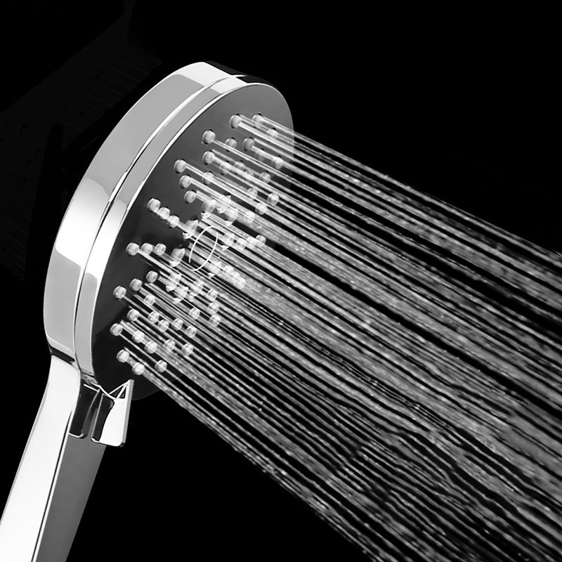 Sikunuo | Ceiling and wall mounted showerhead combination round chrome spray head