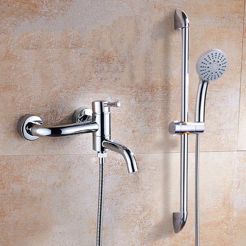 Sikunuo | Popular Bathtub Faucet Swivel Spout Wall Mounted Bathtub Filler Trim