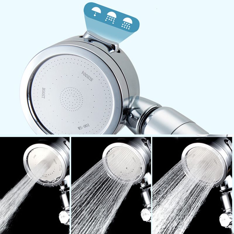 Sikunuo | Modern Shower Head Adjustable Spray Pattern Rotatable Round Hand Shower