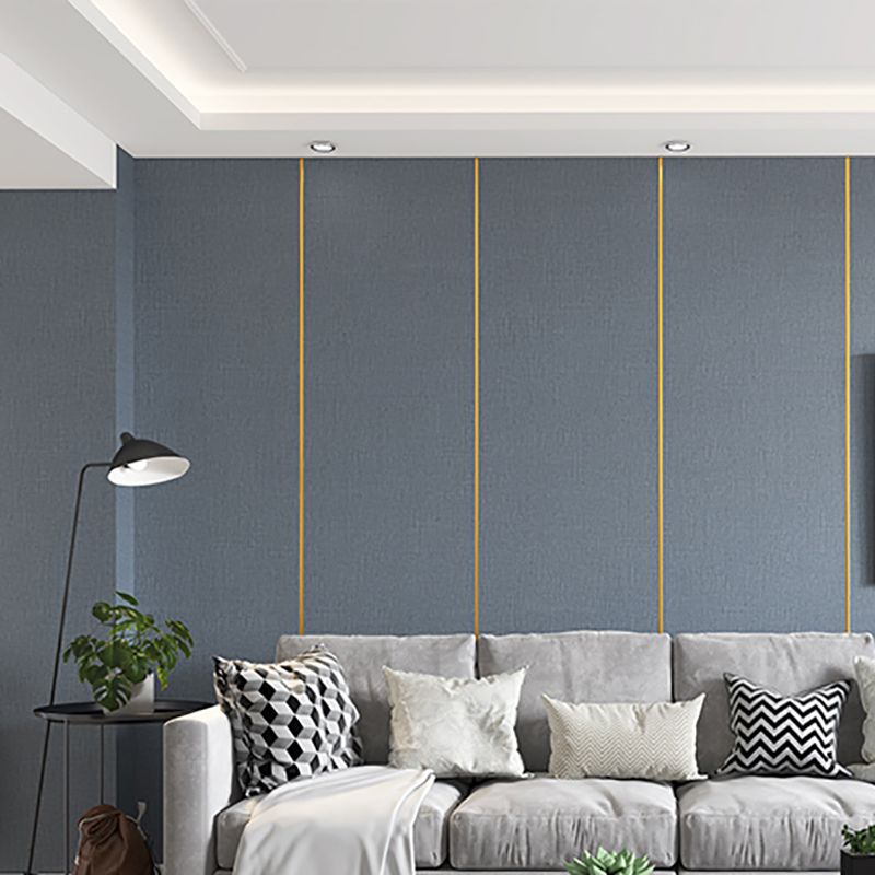 Sikunuo | Classic simple wall covering for peeling off and attaching, stain-resistant for the living room