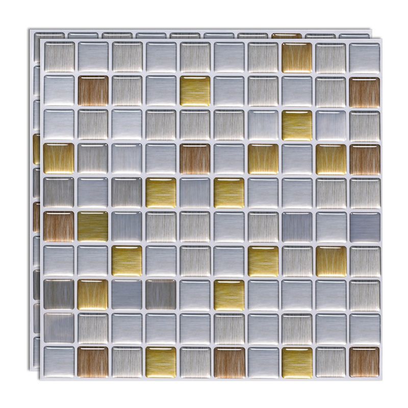 Sikunuo | Modern Peel and Stick Backsplash Wall Tile PVC Peel & Stick Field Tile