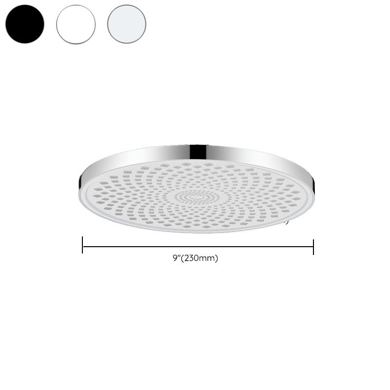 Sikunuo | Round Fixed Shower Head High Flow Aerated Wall Mount Shower Head