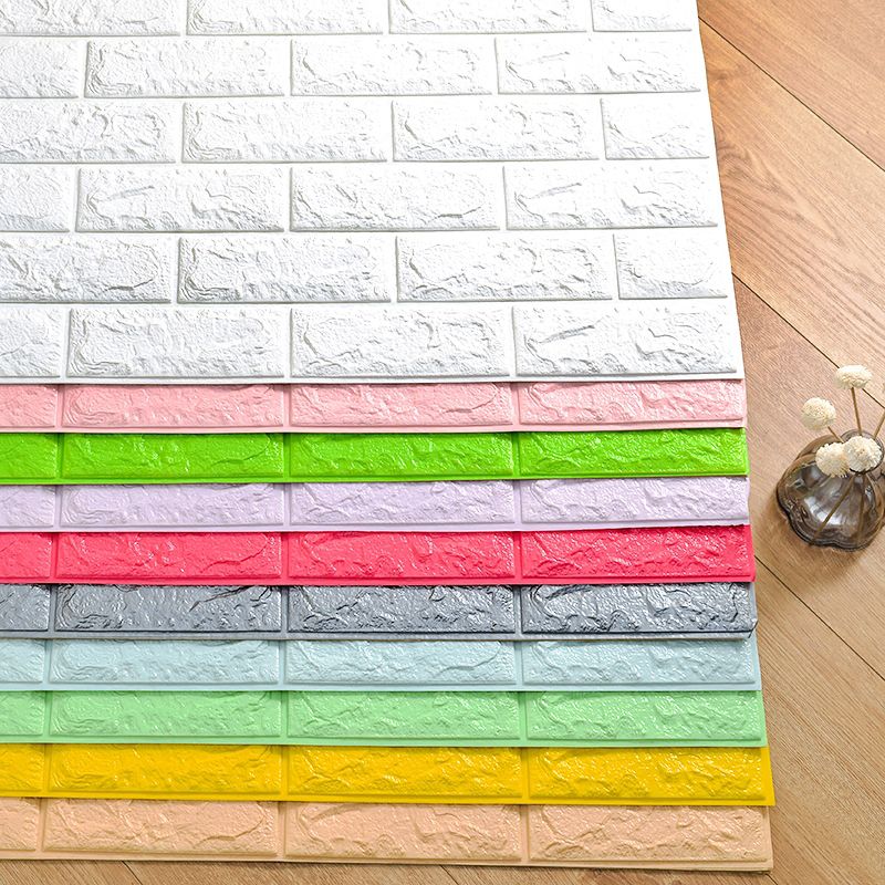 Sikunuo | Peel and Stick Tile Plastic Rectangular Subway Tile Kitchen and Bathroom