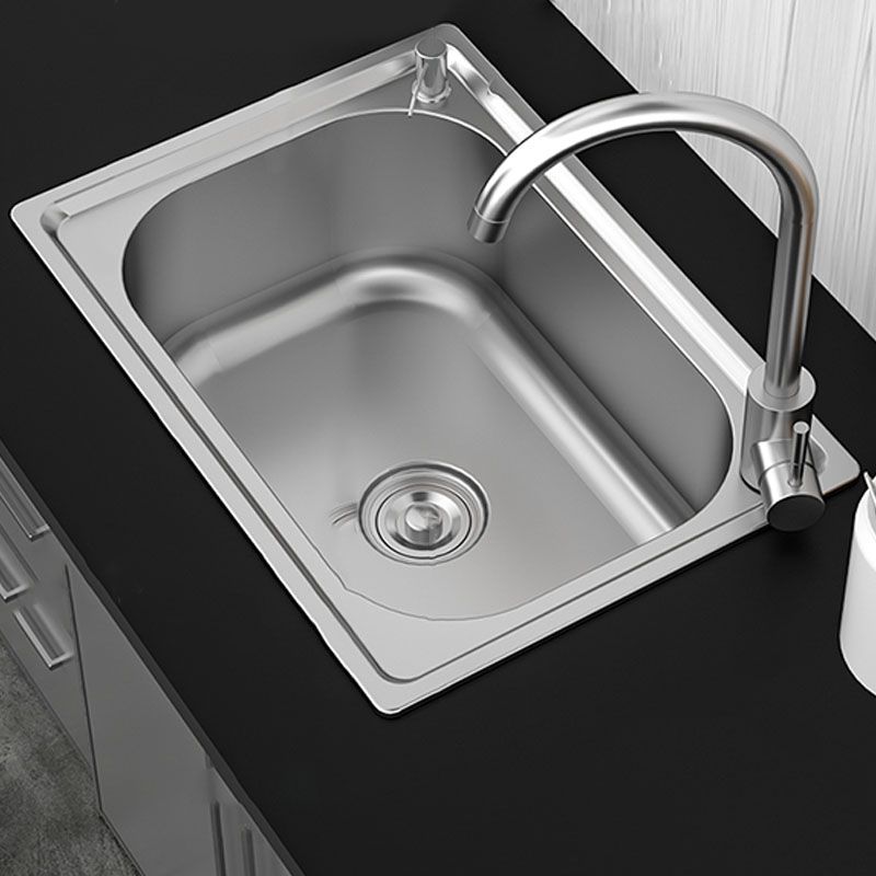 Sikunuo | Modern Workstation Sink Stainless Steel Drain Arrangement and Faucet Kitchen Sink