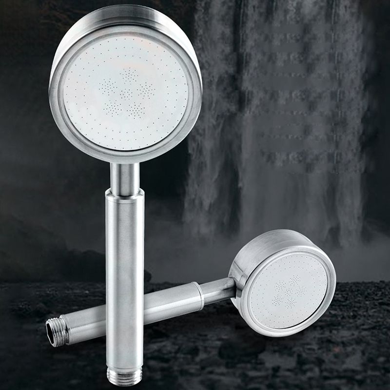 Sikunuo | Round Shape Handheld Showerhead Traditional Metal Wall Mounted Handheld Shower