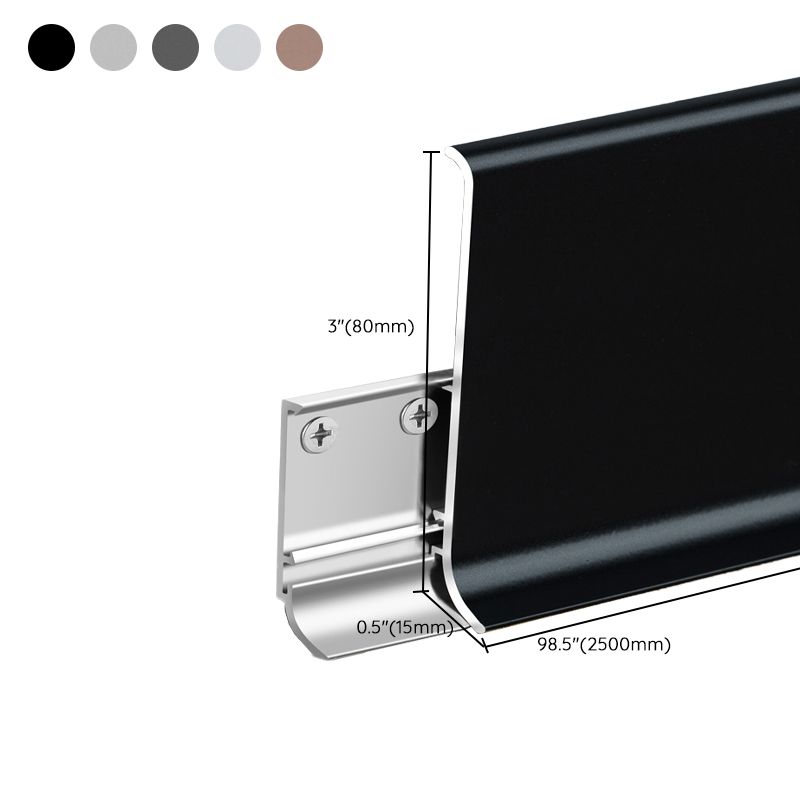 Sikunuo | Trim panel metal interior scratch-resistant waterproof tin splash guard trim