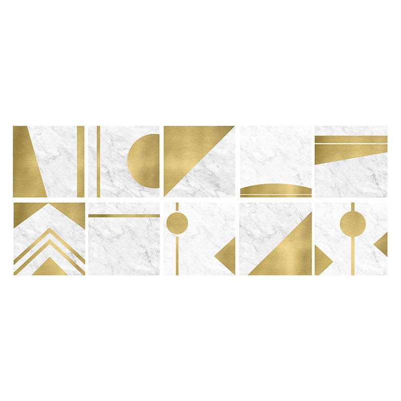 Sikunuo | Contemporary Mosaic Tile Peel and Stick Tile Kitchen Backsplash Peel and Stick Wall Tile