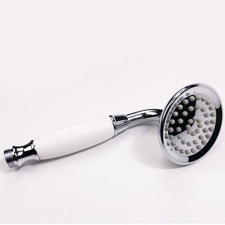 Sikunuo | All-Copper Single-Function Handheld Showerhead European Style Antique Rain Showerhead