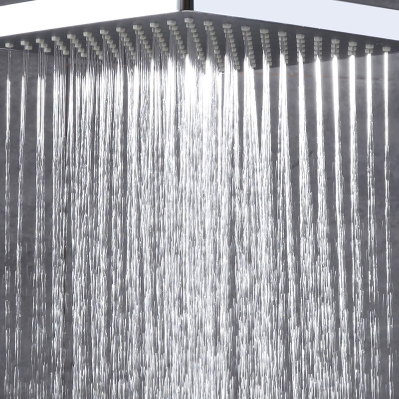 Sikunuo | Traditional Metal Fixed Shower Head Ceiling Mounted Square Fixed Shower Head